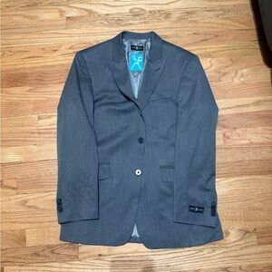 Marc Ecko Charcoal Gray Two-Button Sport Coat